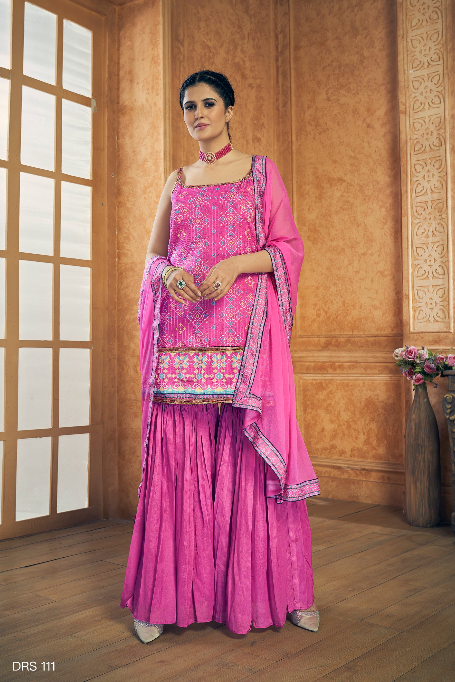 Beautiful Pink Designer Salwar suit At Best Price Joshindia