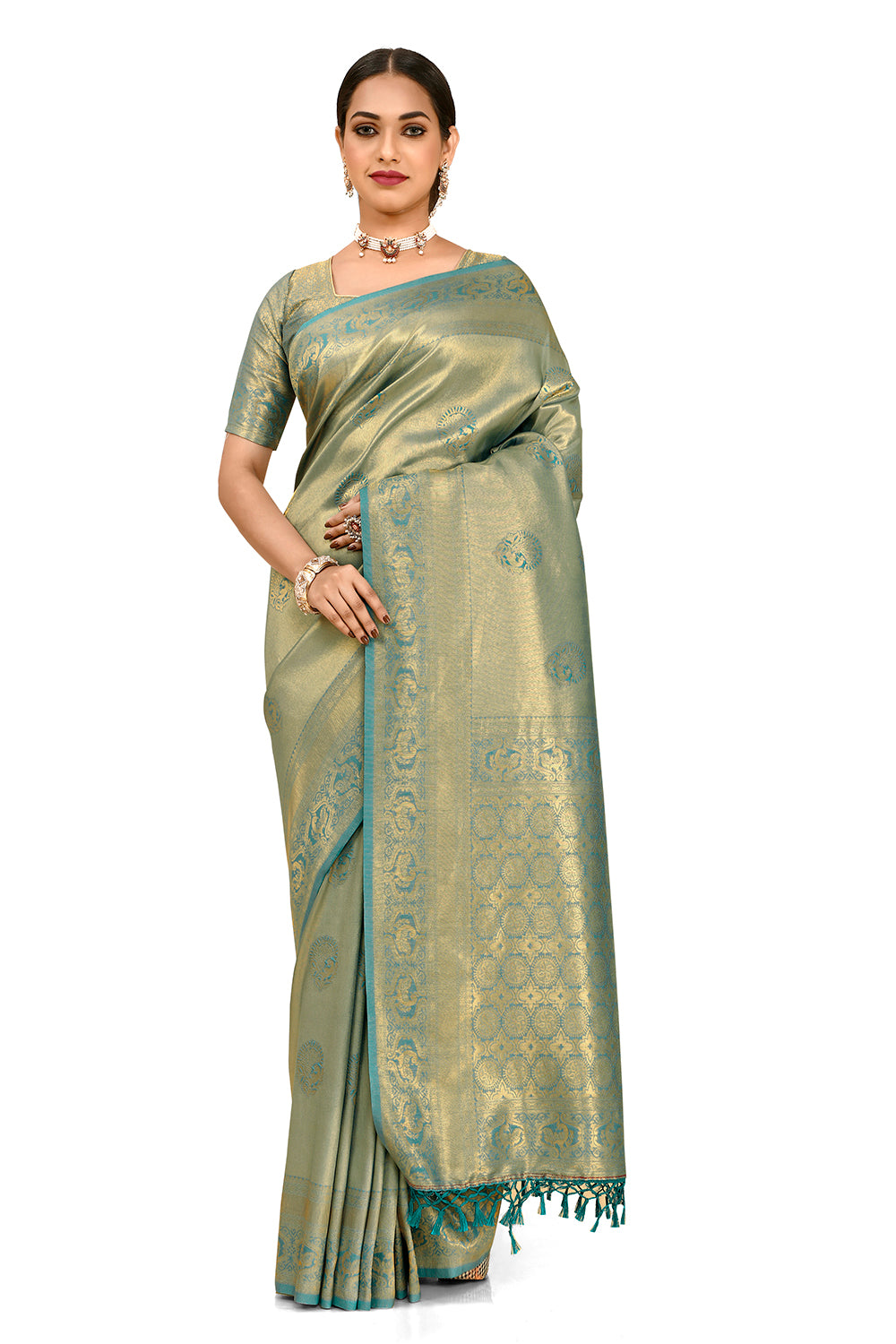 kanjivaram silk saree At Affordable price – Joshindia