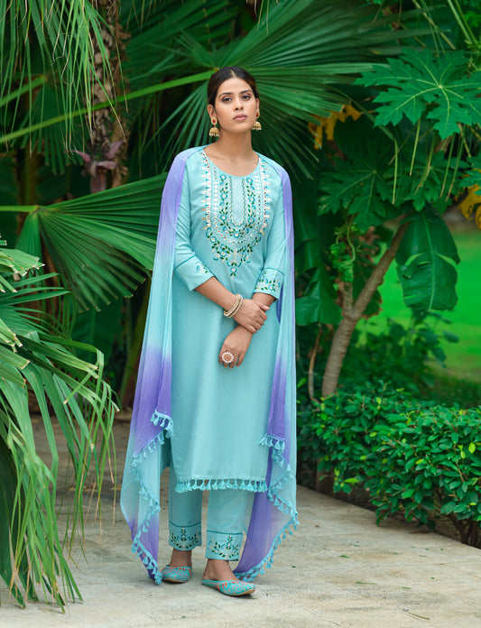 Buy Trendy Blue Kurtas Online in India - Joshindia