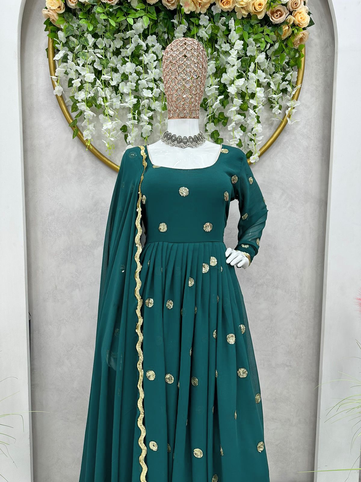 Buy S4U Rangrez Designer Long Gown Collection Wholesale 5Pc Set to Set  Online 2023 - Eclothing