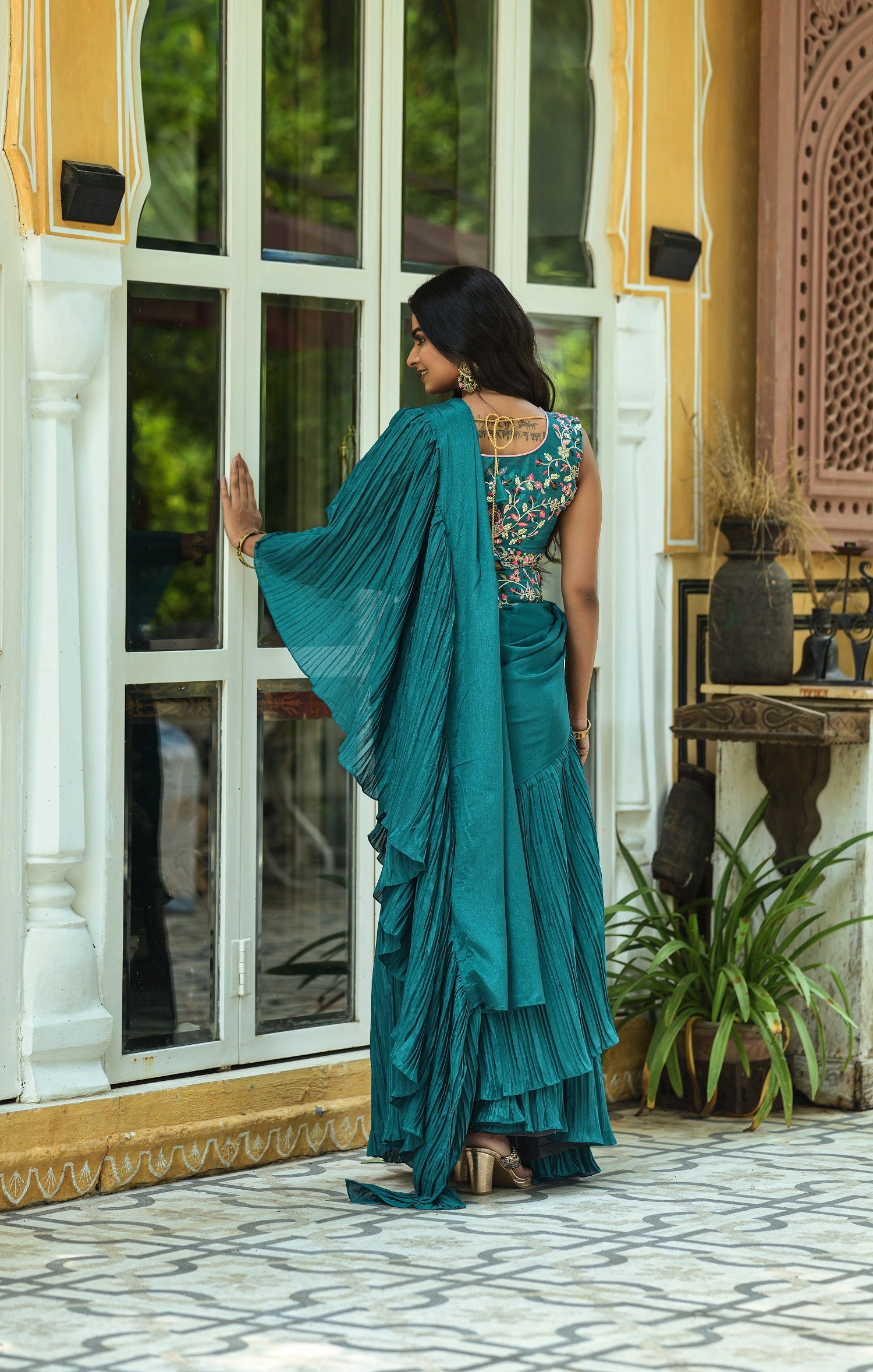 Fancy shop stylish saree