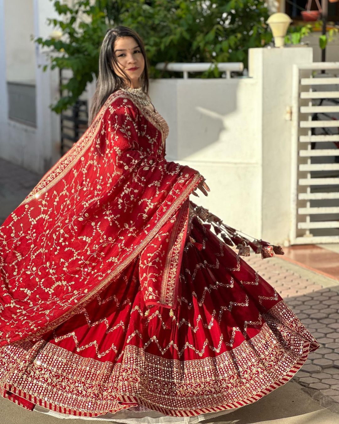 Buy Red Bridal Lehenga online at Best Prices in India - Joshindia