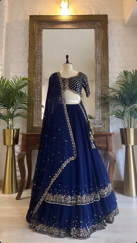 Arya Designs Vol-46 Dno 64001 - 64004 Series Women Indian Traditional Net  Bridal Wedding Lehenga Choli Girlish Festive Ghagra Choli At Wholesale Price