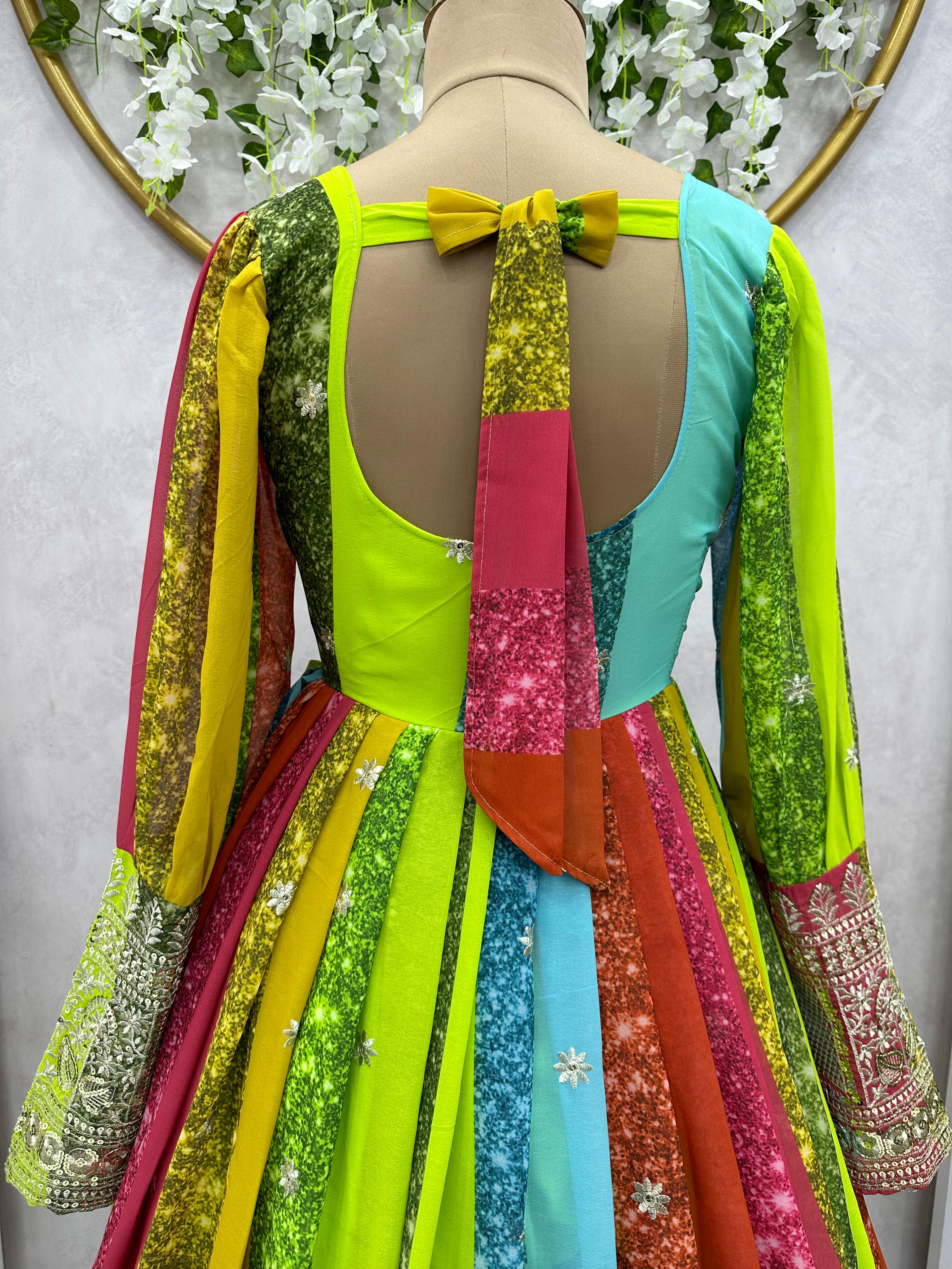 Long Frock | Long gown design, Girls frock design, Frock models