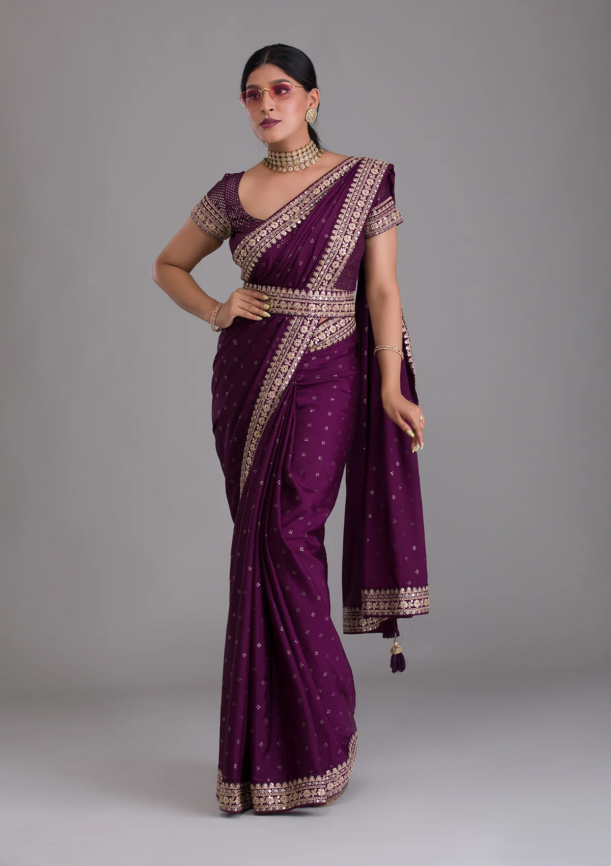 Buy Banarasi Silk Sarees Online | Pure Banarasi Katan Saree @ BharatSthali