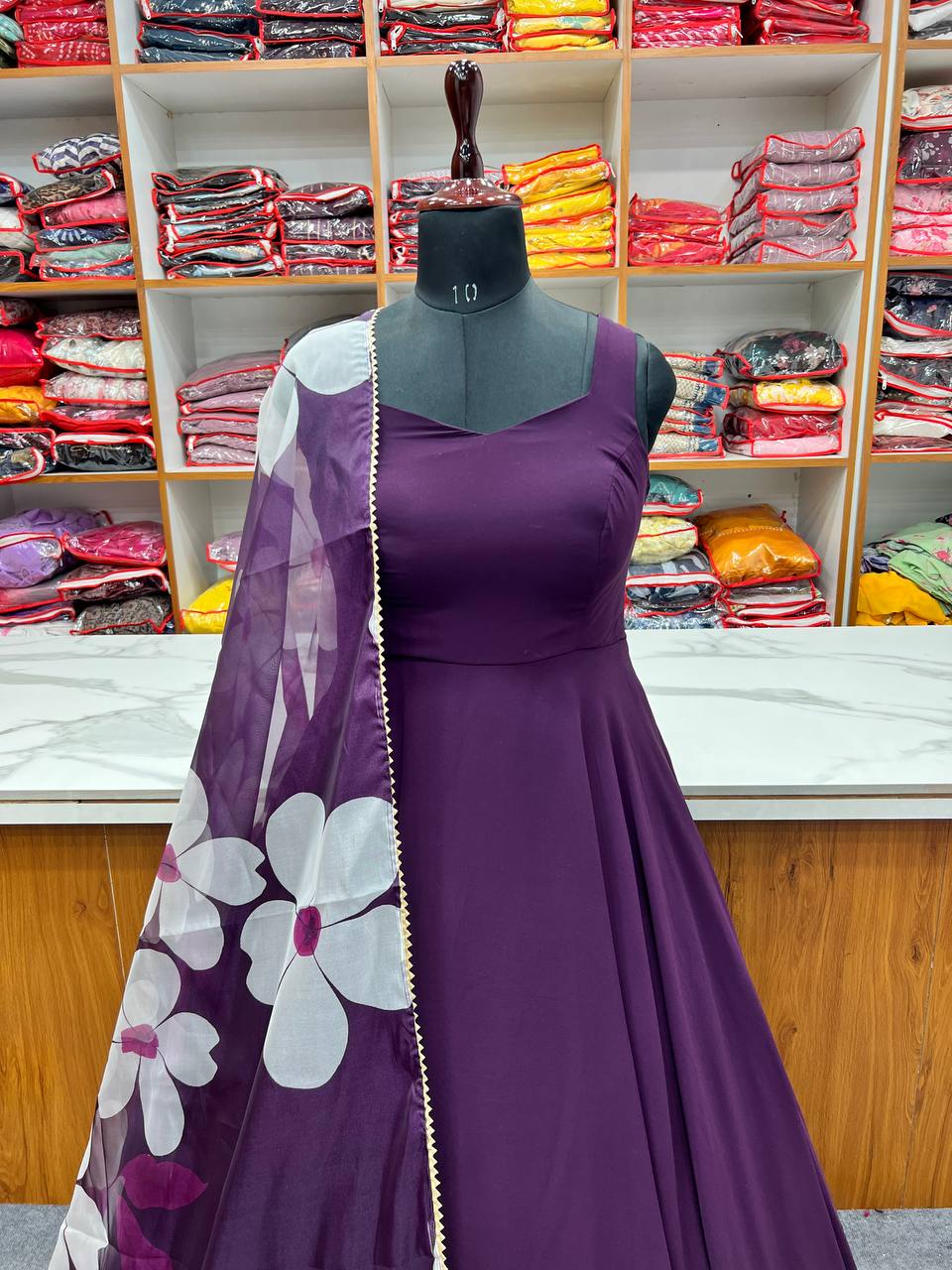 Buy Yellow Floral Print Midi Dress Online - Label Ritu Kumar India Store  View
