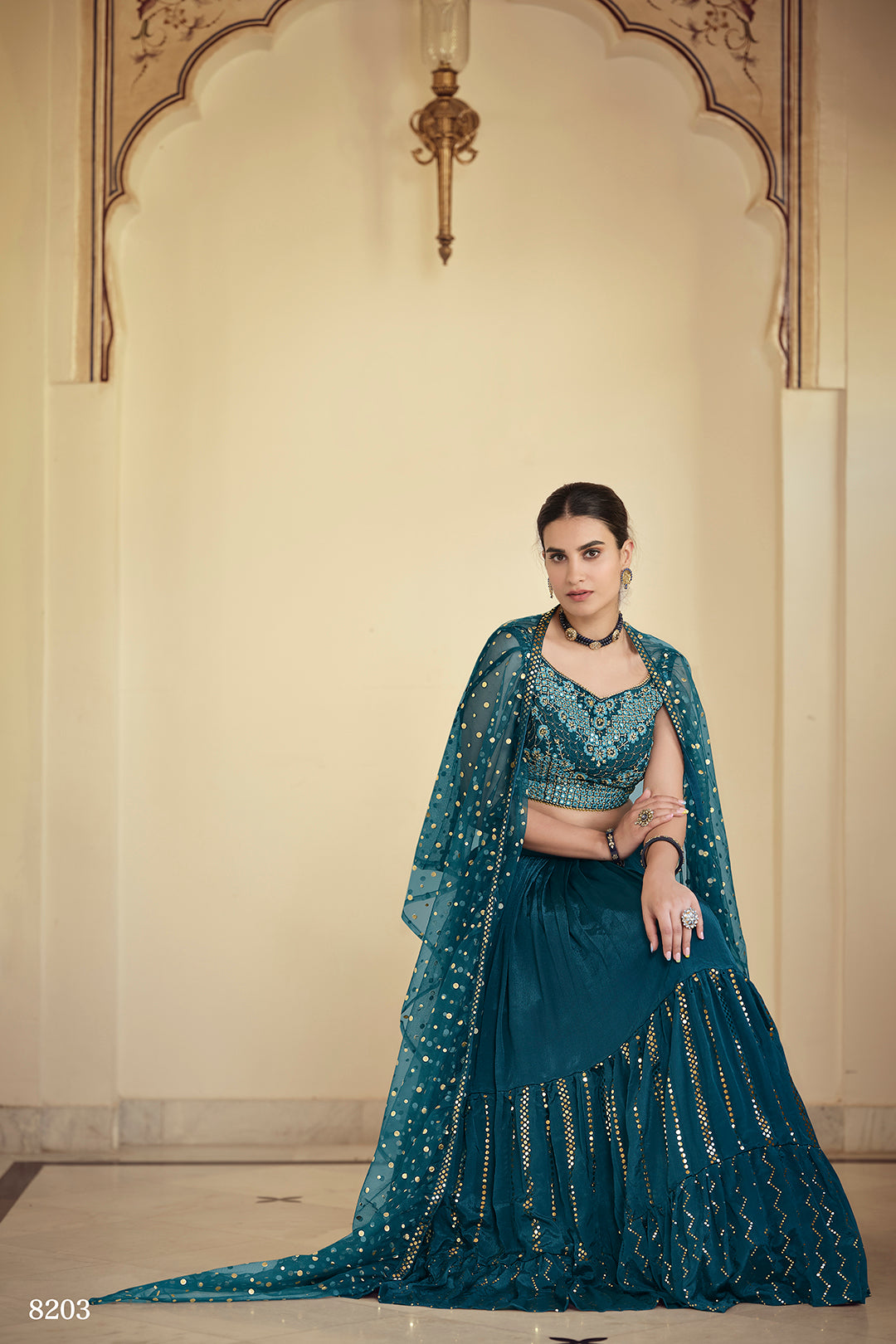 Buy Impressive Black Banarasi Indo-western Crop Top Lehenga, Bridesmaid  Dress Online in India - Etsy | Simple lehenga, Long skirt and top, Lehenga  designs simple