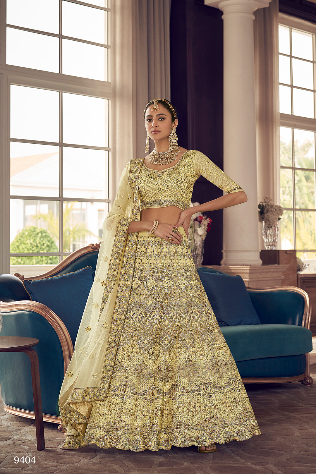 15+ Enchanting Yellow Lehengas We Love! | Indian bridal fashion, Indian  bridal outfits, Latest bridal lehenga