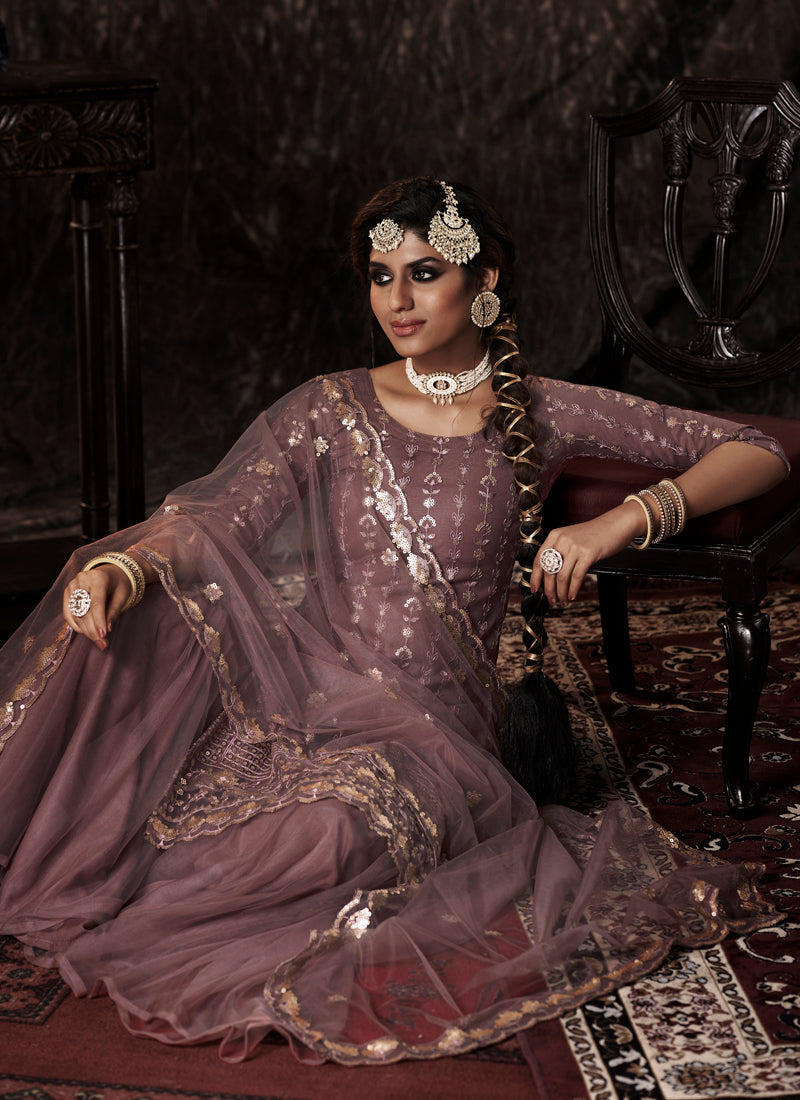 Trending  Lilac Color Designer Salwar suit Buy Now - Joshindia