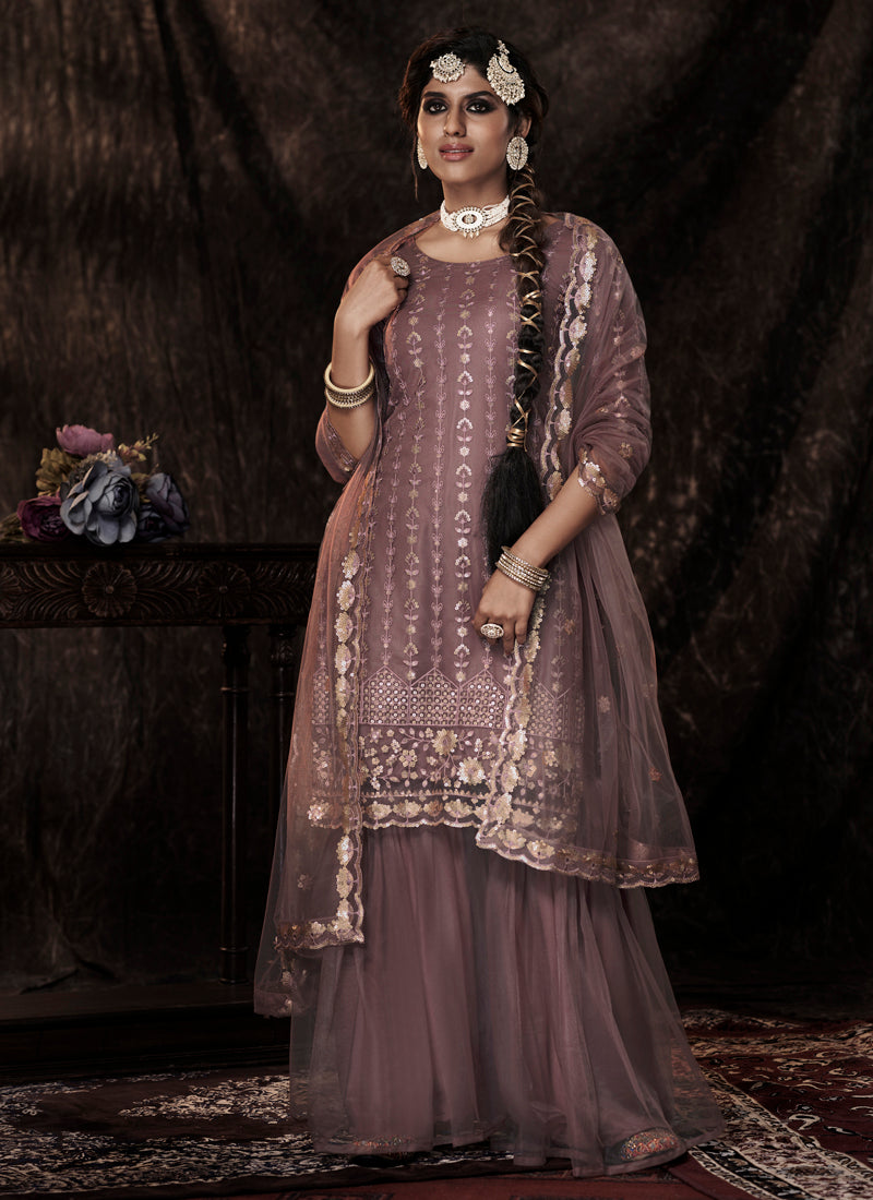 Trending  Lilac Color Designer Salwar suit Buy Now - Joshindia