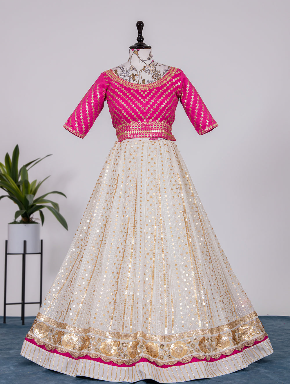 Buy Designer Lehenga - Green Multi Embroidery Wedding Lehenga Choli With  Belt