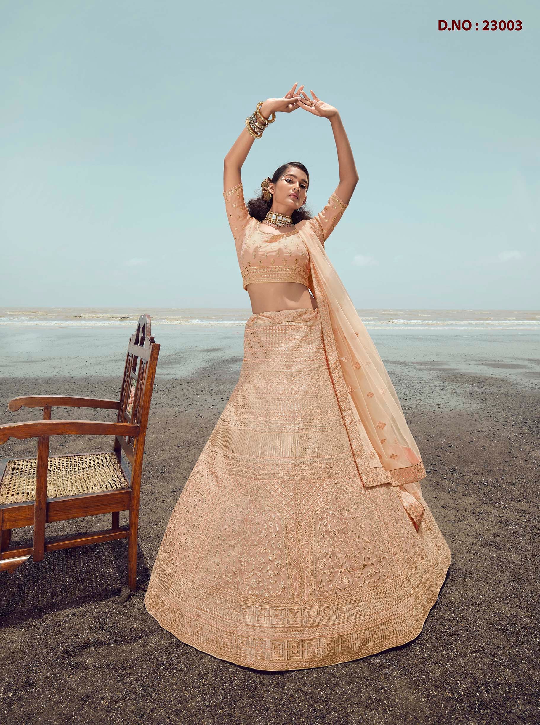 Red Indian Bollywood Deepika Padukone Bridal Velvet Lehenga Choli Dupatta  Traditional Ghagra 9561 : Buy Online at Best Price in KSA - Souq is now  Amazon.sa: Fashion