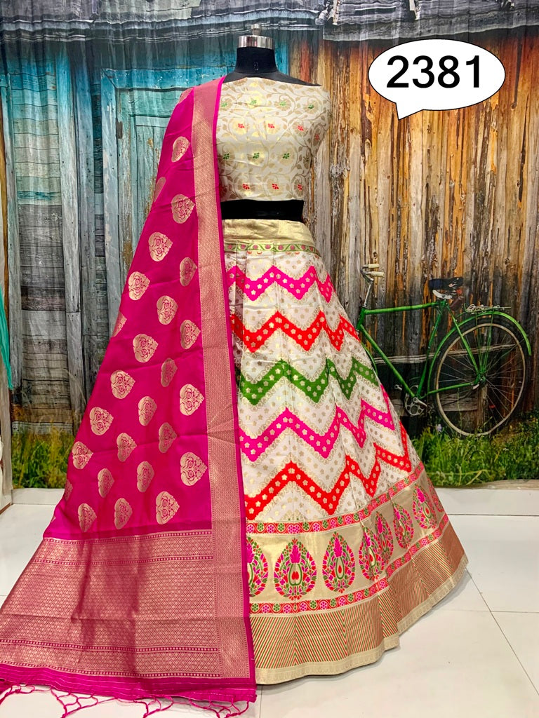 Buy Multi Lehenga Choli Sets for Women by Geroo Jaipur Online | Ajio.com