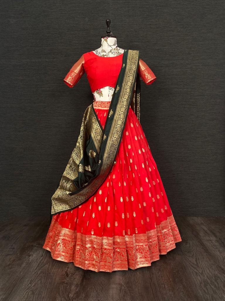 Red Color Designer Lehenga choli - Joshindia