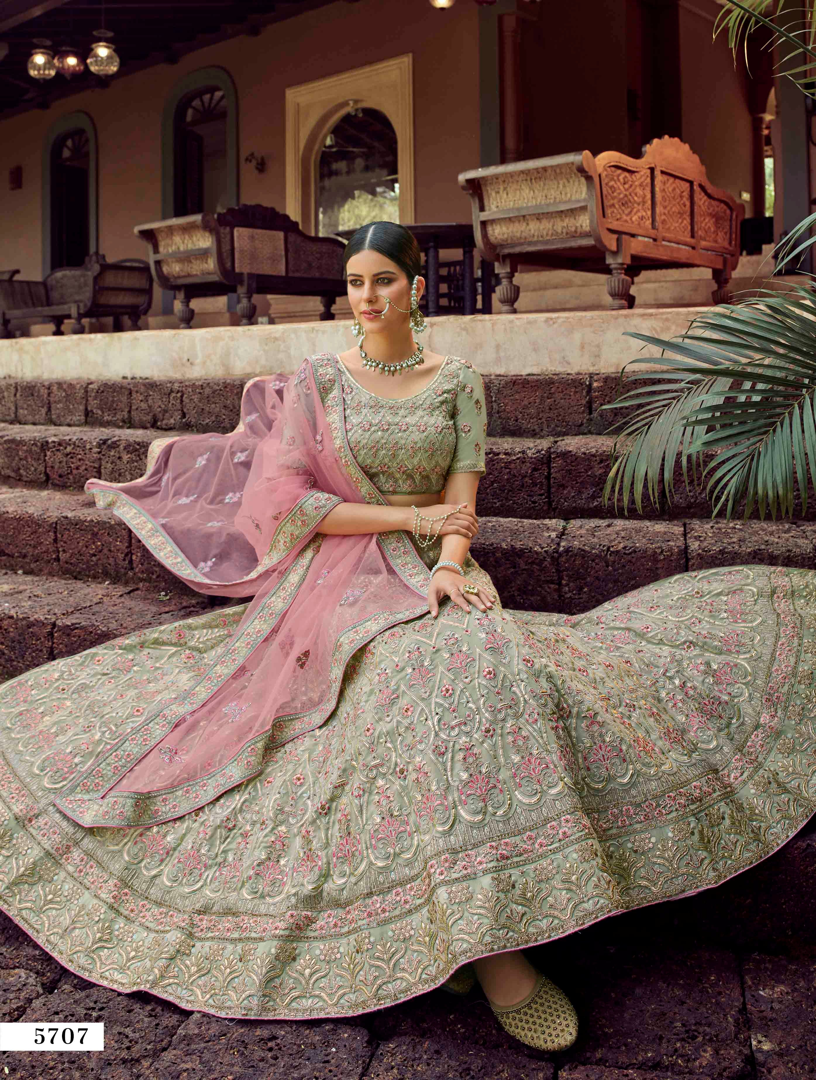 Buy Pastel Wedding Lehenga Choli for Women Designer Multi Colored Bollywood  Lengha. Trendy Indian Lehengas, Work Ghagra Choli Online in India - Etsy