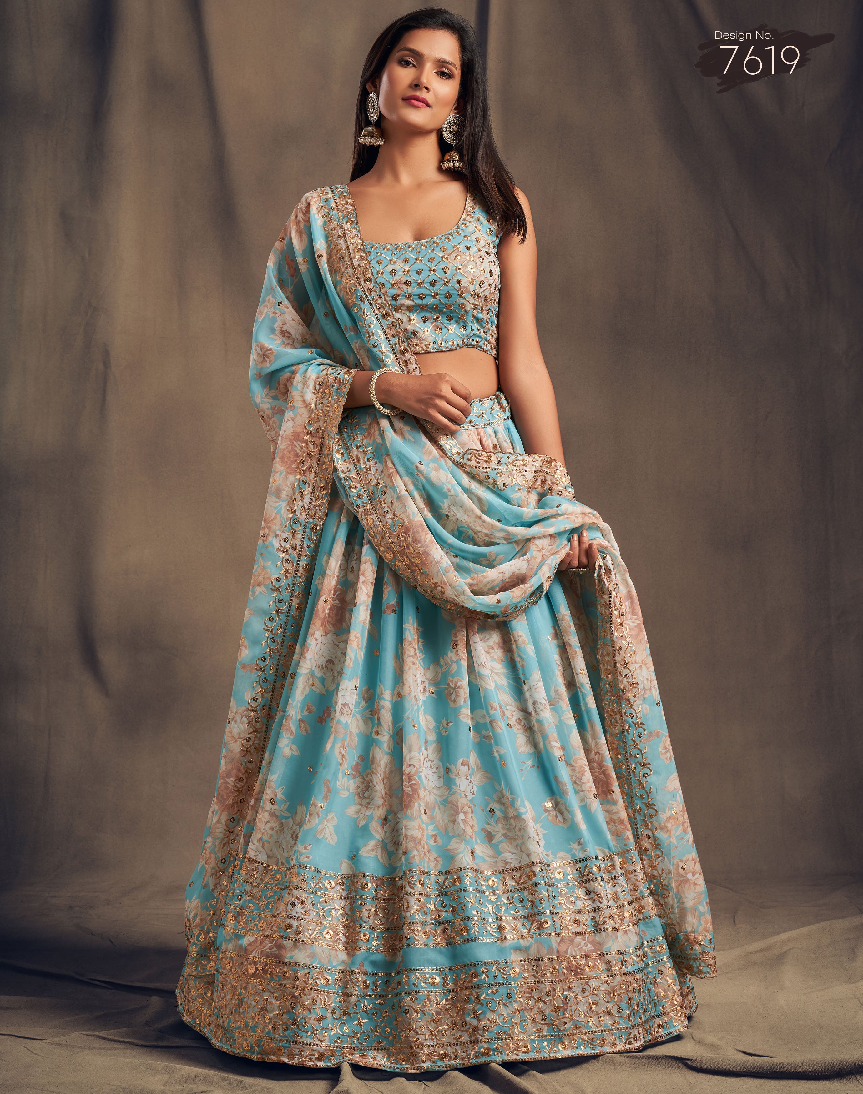 Deepjyothi Creation's Blue Bridal Lehenga – FashionVibes | Designer lehenga  choli, Indian dresses, Pakistani bridal dresses