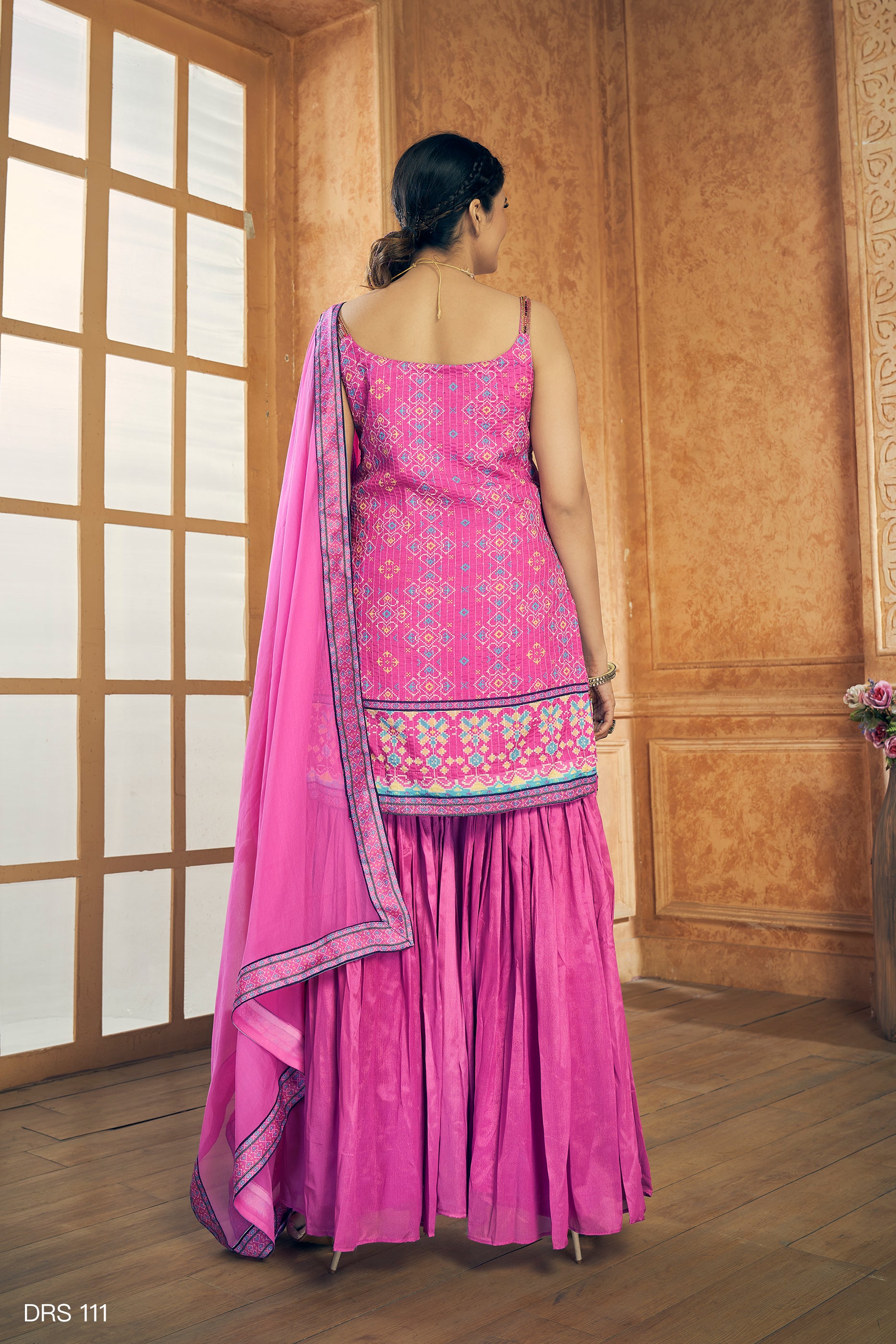 Beautiful Pink Designer Salwar suit At Best Price - Joshindia