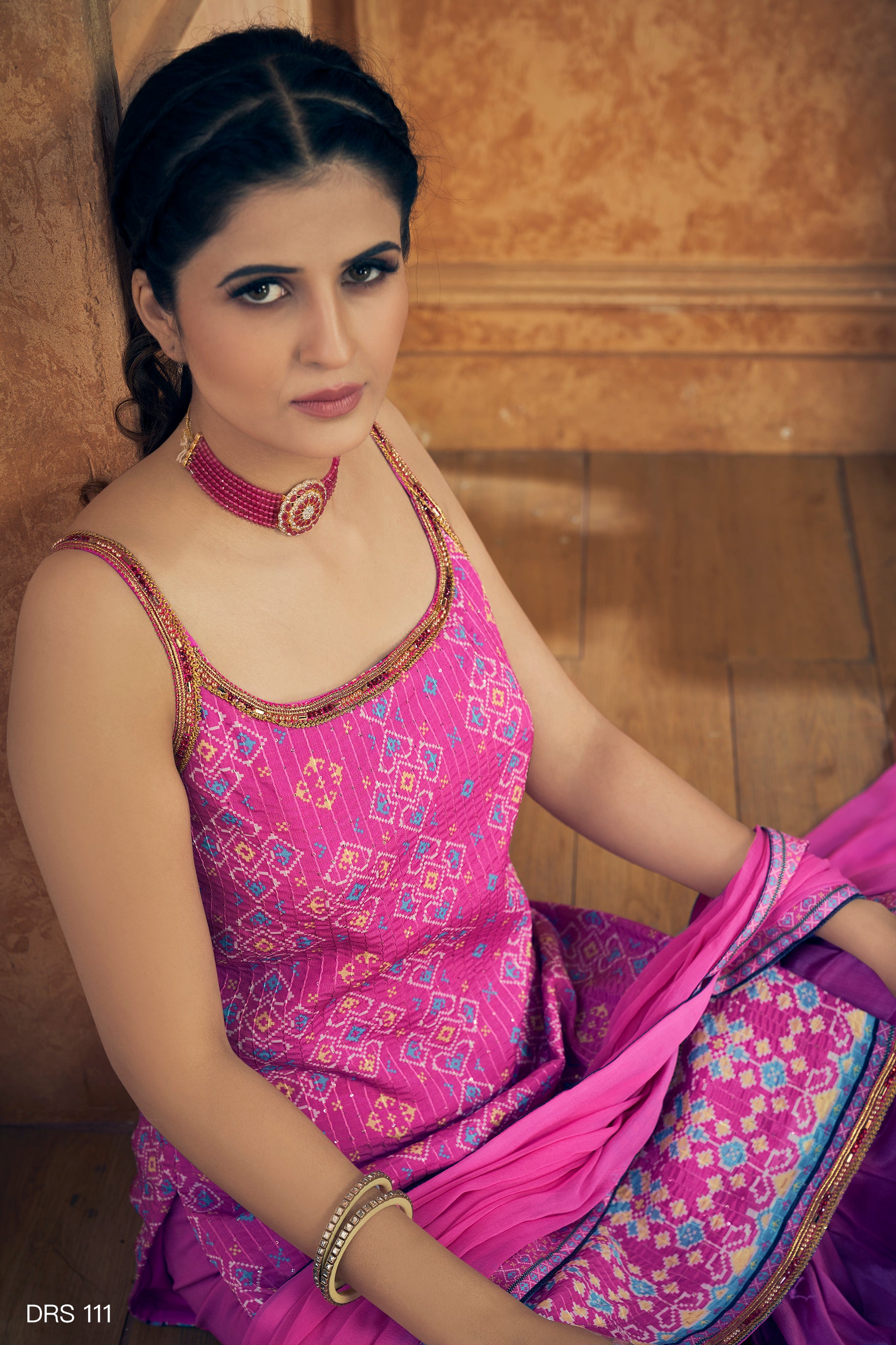 Beautiful Pink Designer Salwar suit At Best Price - Joshindia