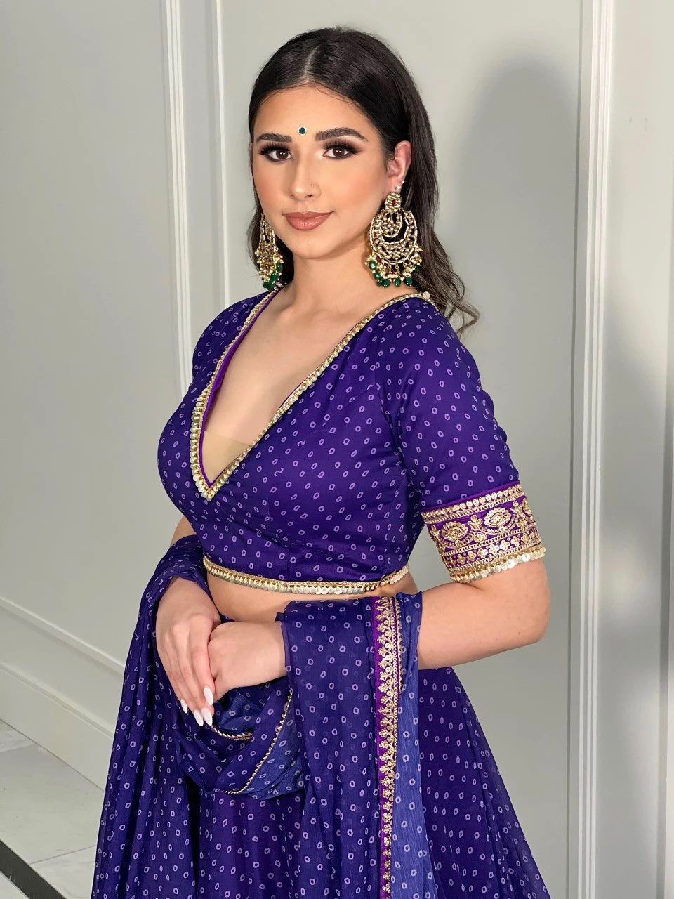 Trending Purple Color Lehenga Choli For Wedding - Joshindia