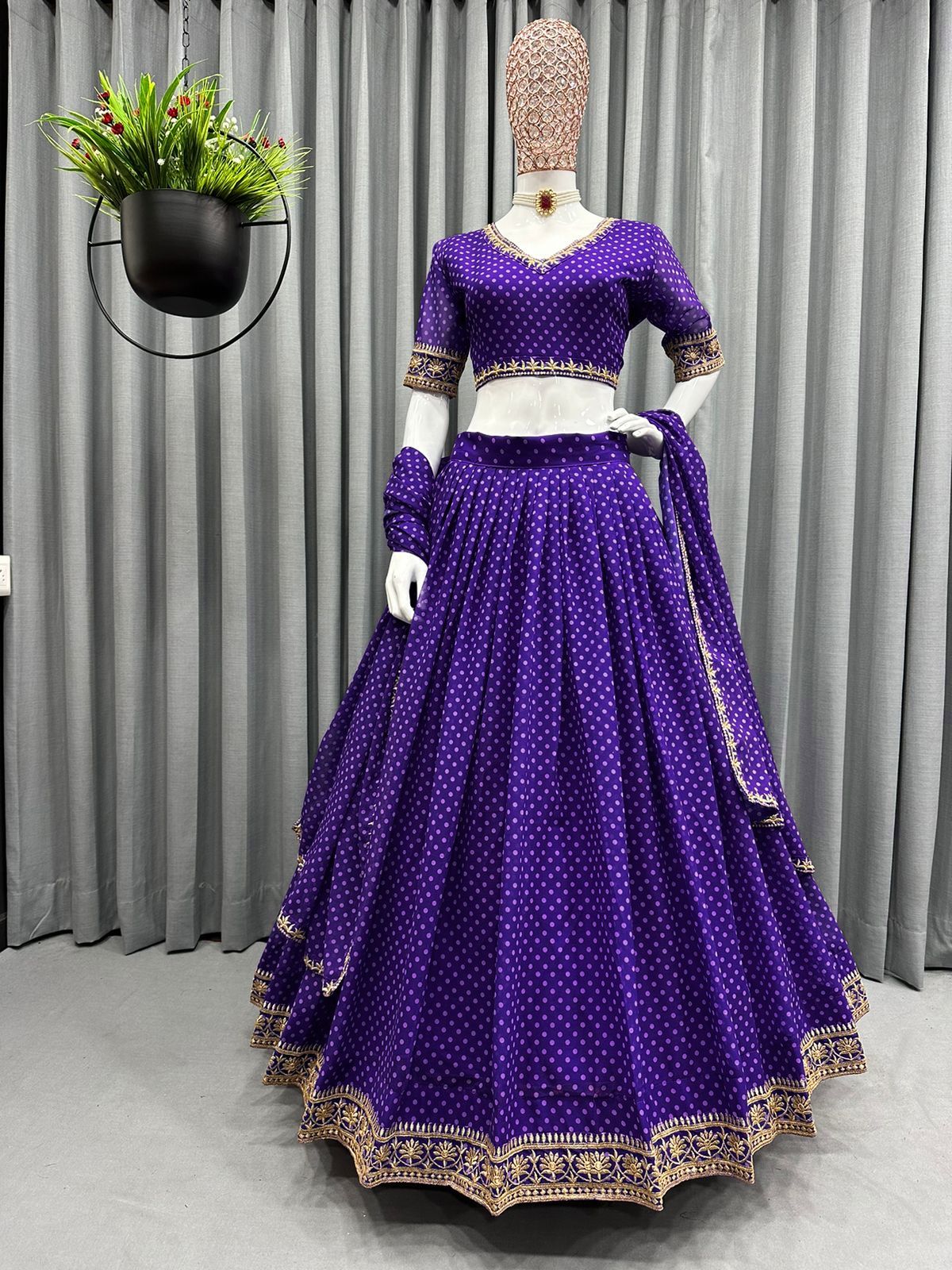 Trending Purple Color Lehenga Choli For Wedding - Joshindia