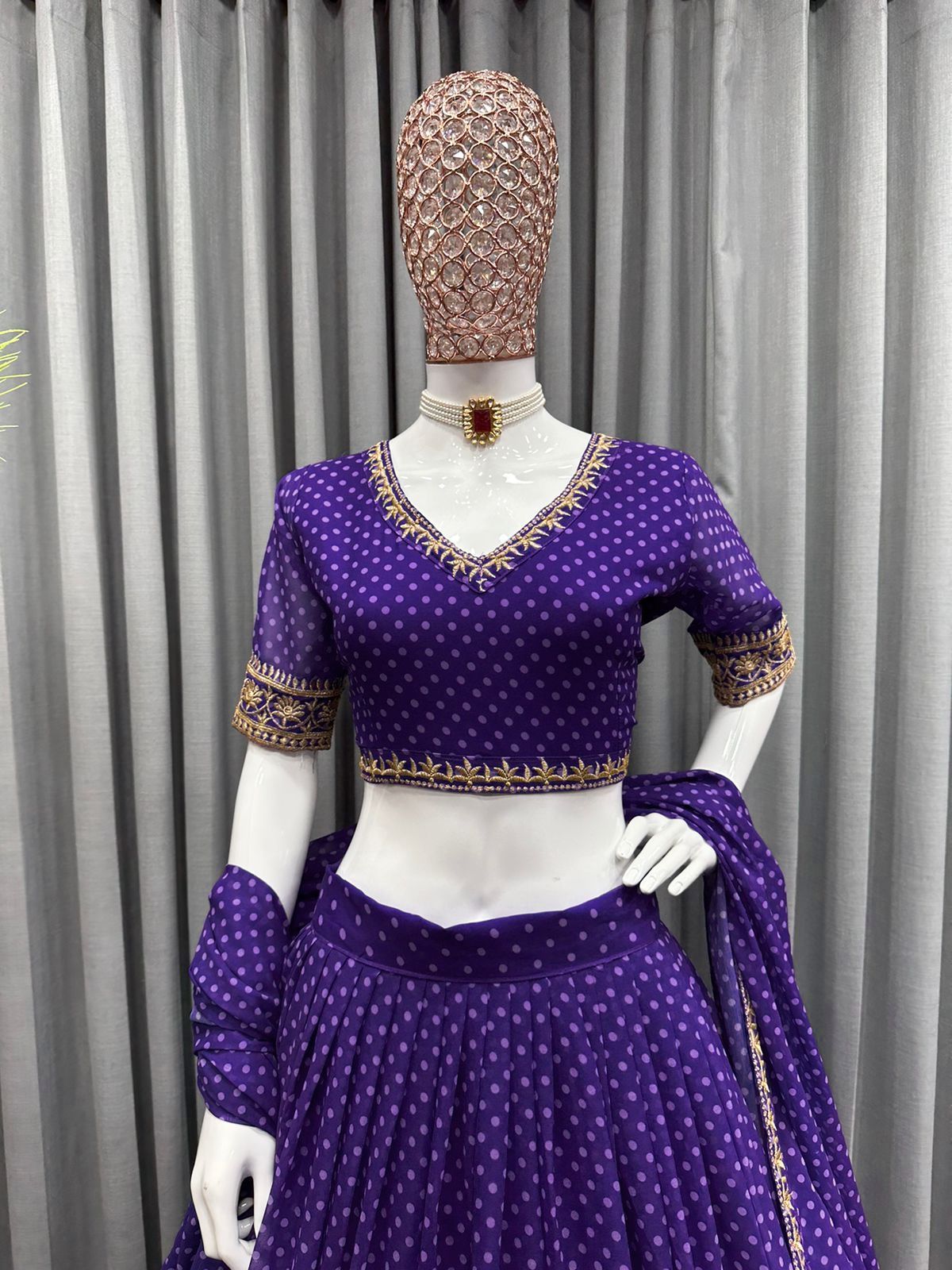 Trending Purple Color Lehenga Choli For Wedding - Joshindia