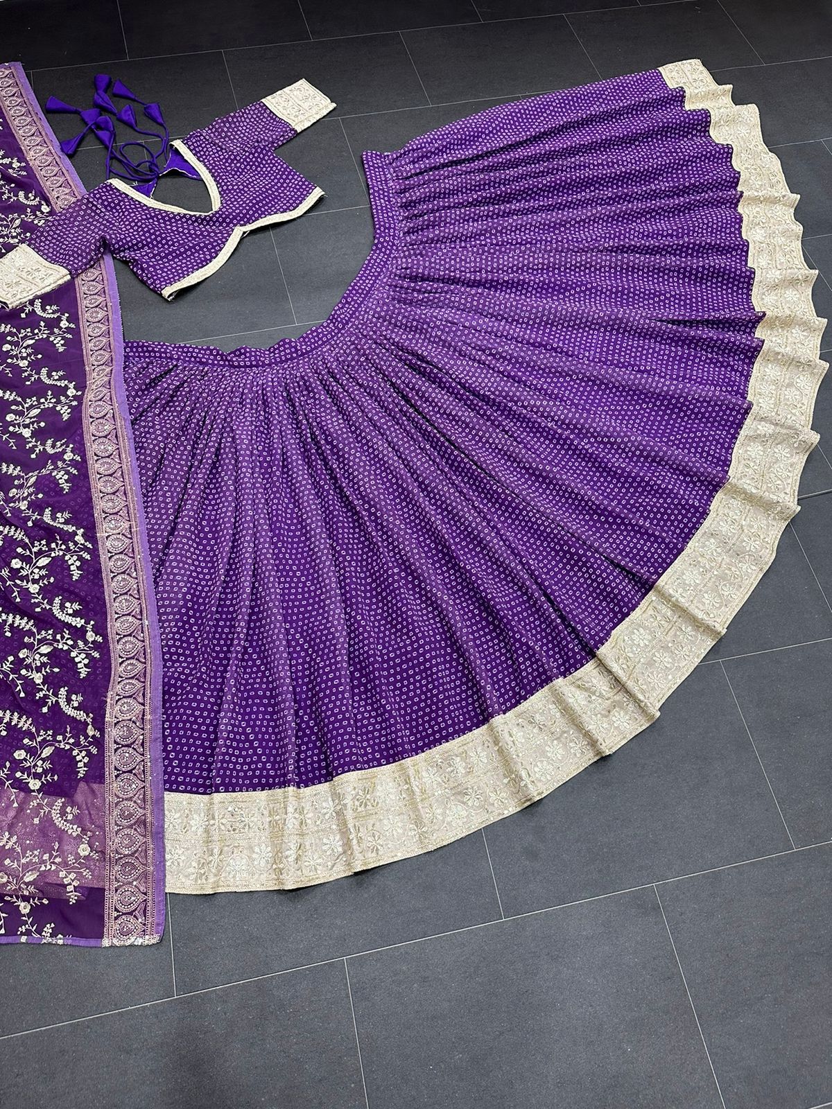 Indian Designer Yankita Kapoor Wear Lavender Lehenga Choli