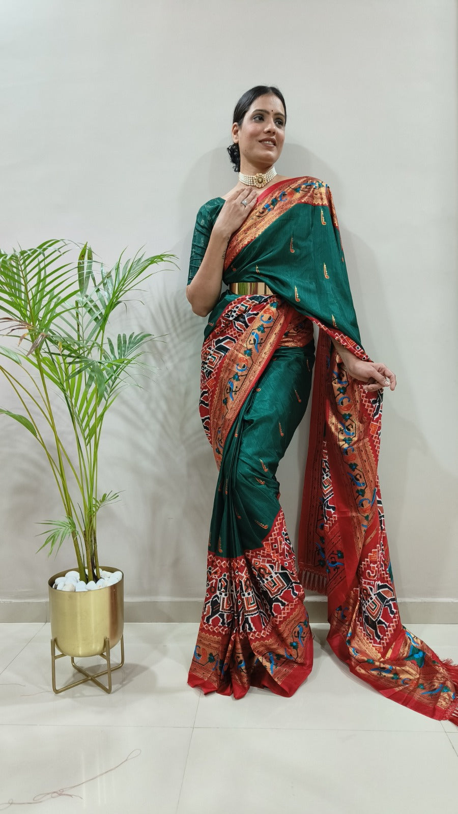 Buy Pre-Stitched Sarees Online For Rich Look At Affordable Price - Joshindia