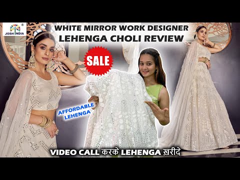 Buy White Sequence Lehenga Choli Silver Gold Work Designer Lehenga Indian  Designer Skirt Wedding Lehenga, Lehenga Choli, Ready-made Lehenga Online in  India - Etsy