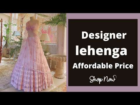 Designer Pink Colour Lehenga choli with jacket | keerramnx
