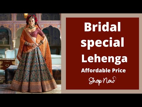 Contemporary Bridal Designer Lehenga | Wedding Outfit