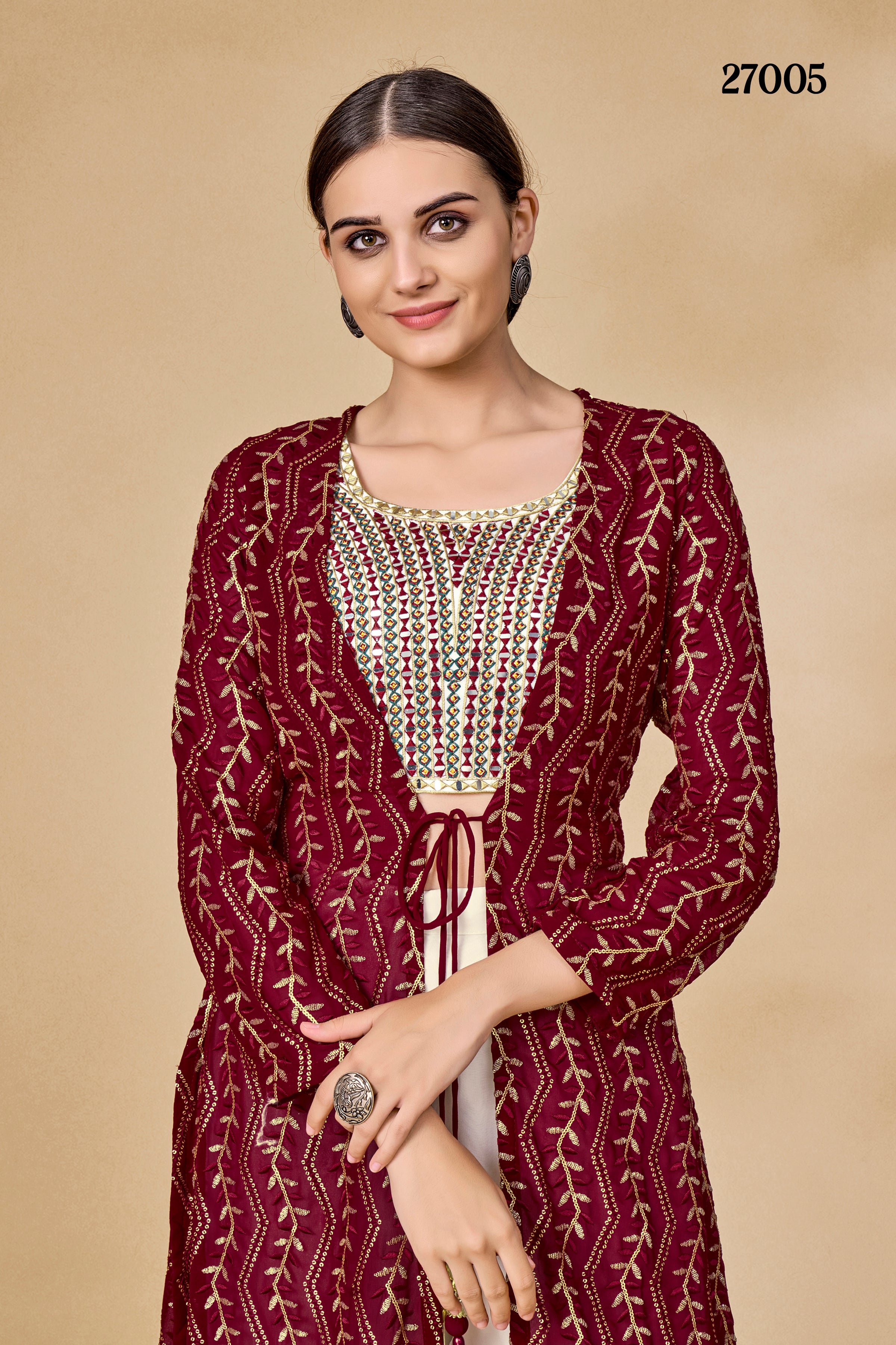 Neck designs clearance for banarasi suits