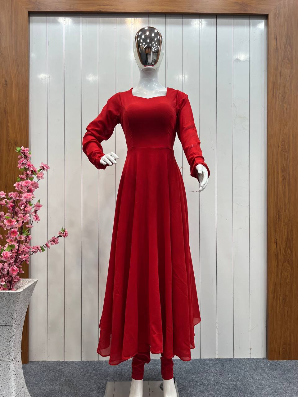 Buy Ivory Dori Paisley Frock Style Kurta Set by Designer NITI BOTHRA Online  at Ogaancom