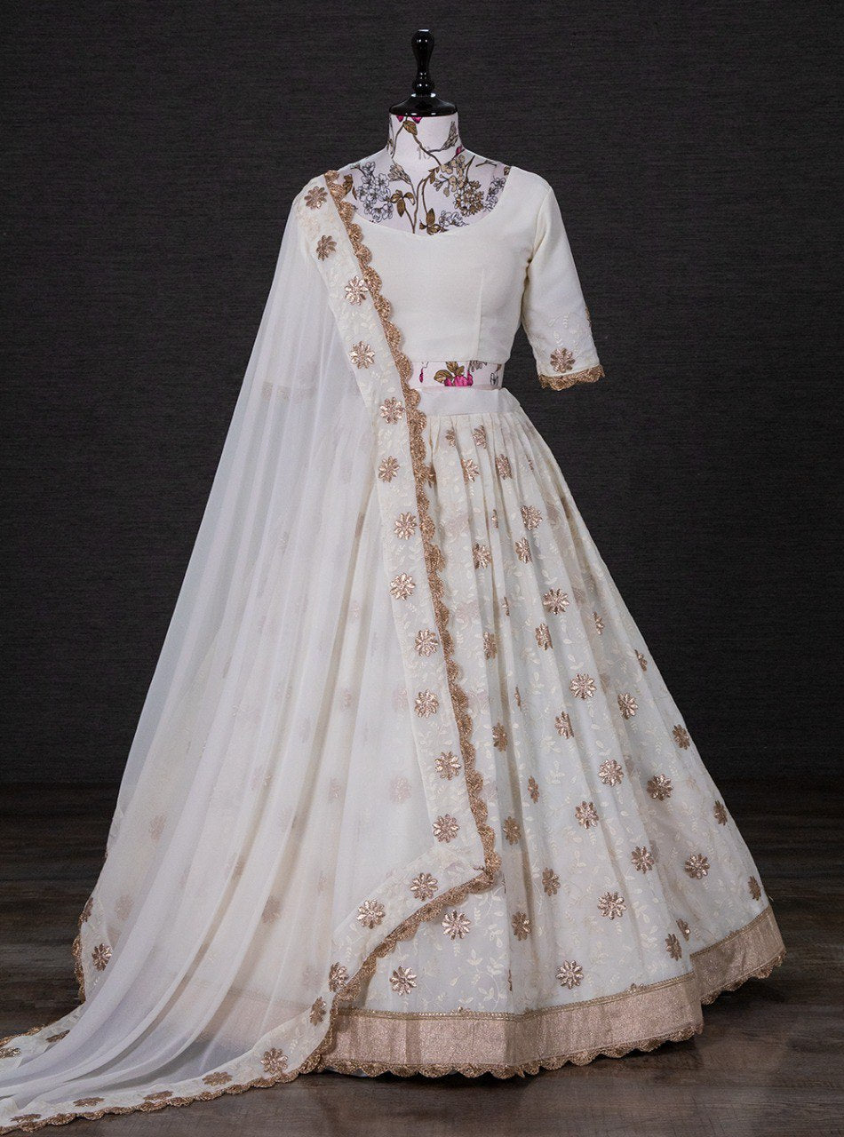 Banarasi Silk Woven Lehenga in Firozi | Silk lehenga, Indian wedding lehenga,  Lehenga designs