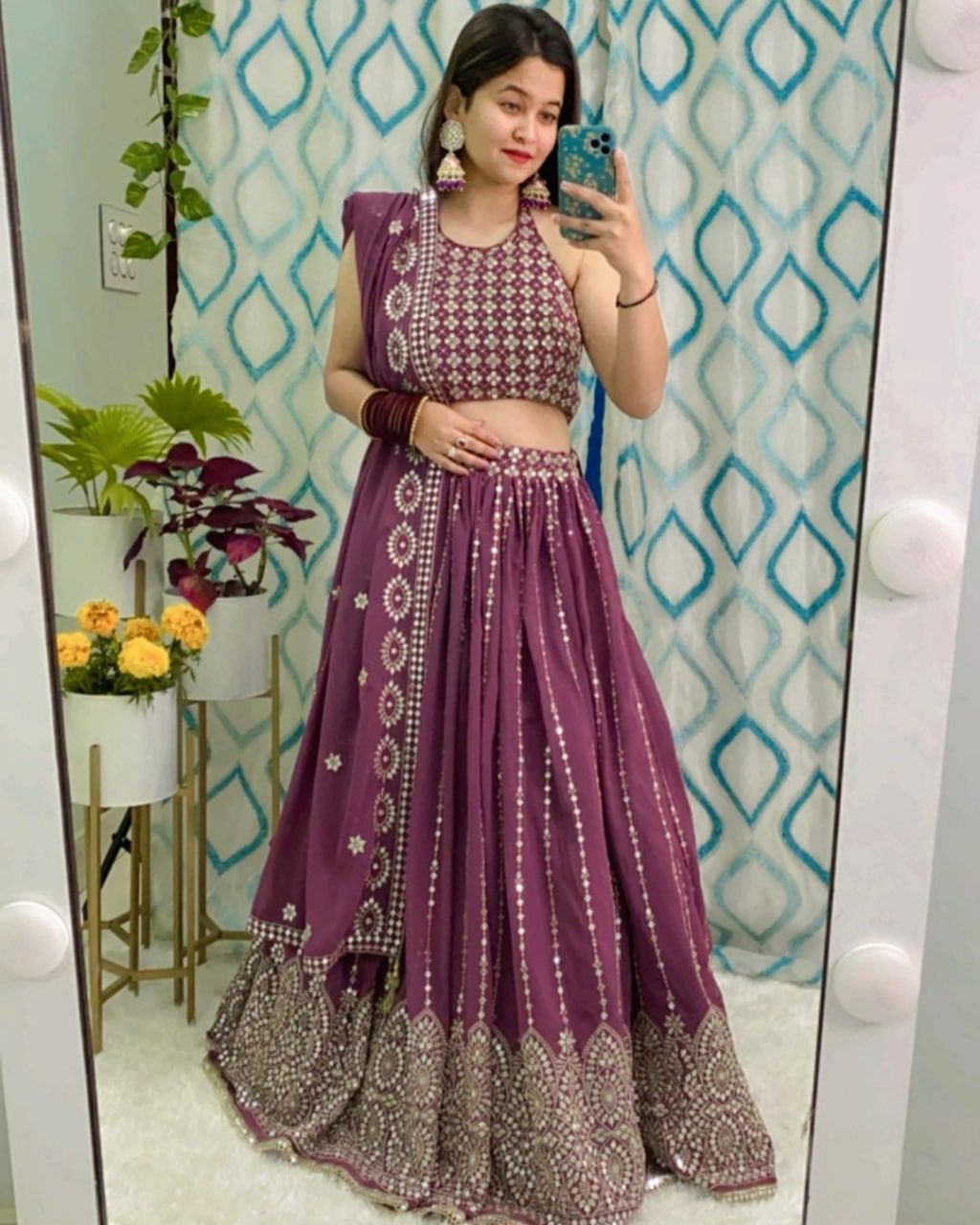 Latest collection of #lehenga #choli | #maharanidesignerboutique | Shop for  #lehenga #choli, #wedding & more in various fabric options at  #maharanidesignerboutique WhatsApp👉 https://wa.me/+918699101094 SHOP  NOW👉... | By Maharani Designer Boutique ...