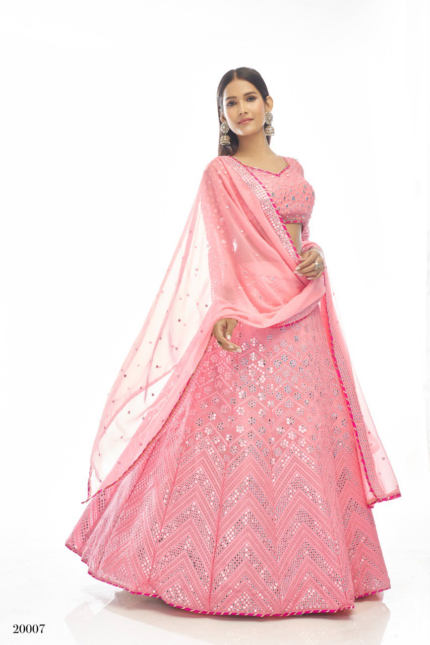 Buy Pink Lehenga Choli Sets for Women by Purvaja Online | Ajio.com